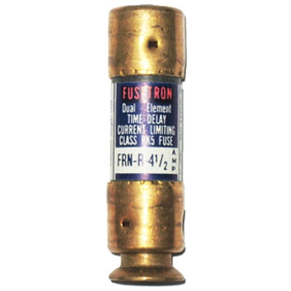 BUSSMANN FRN-R-4-1/2 - 4-1/2 Amp Fusetron Dual Element Time-Delay Current Limiting Fuse Class Rk5 250V (Pack of 1)
