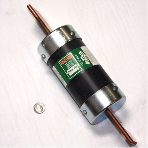 BUSSMANN FRN-R-450 - 450 Amp Fusetron Dual Element Time-Delay Current Limiting Class Rk5 Blade Fuse 250V (Pack of 1)