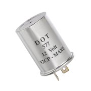 BUSSMANN NO.577 - 4 Amp Thermal Loud Flasher With 2 Terminals; Flashes 2-6 Bulbs- 12Vdc- One Per Polybag Pack of 1