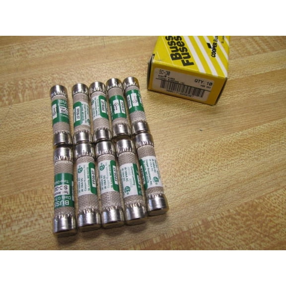 BUSSMANN SC-30, CLASS G FUSE,480VAC 300VDC, NIB - 1 BOX OF 10