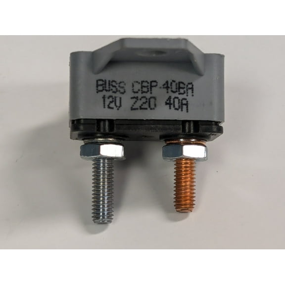 BUSSMANN SHORTSTOP 40 AMP THERMAL CIRCUIT BREAKER