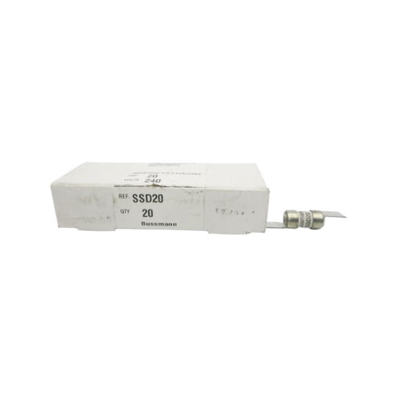 BUSSMANN SSD20 240V 20A (PKG OF 20) (WHITE) NSMP