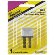 BUSSMANN UCB-25 - 25 Amp Auto-Reset ATC/ATO Blad Pack of 1