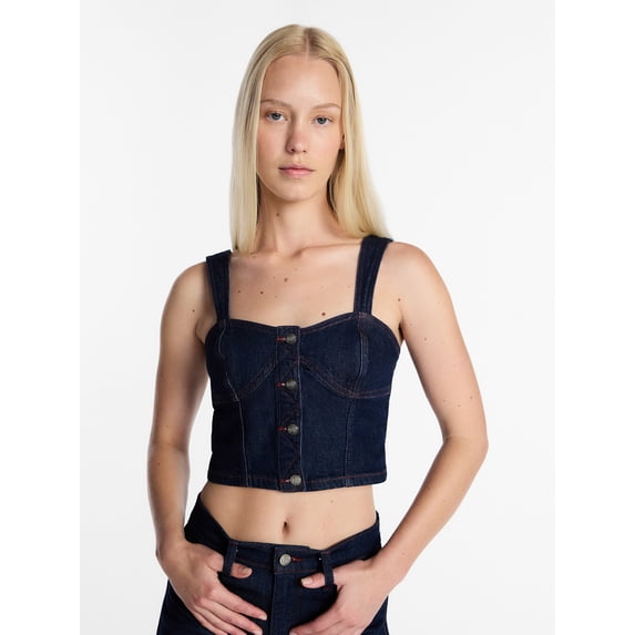 Kacey Lee® Women's Bustier Top, Sizes XS-XXL