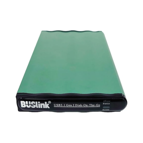 BUSlink 1TB SSD USB 3.2 Gen 2/eSATA Disk-On-The-Go External Slim Portable Drive