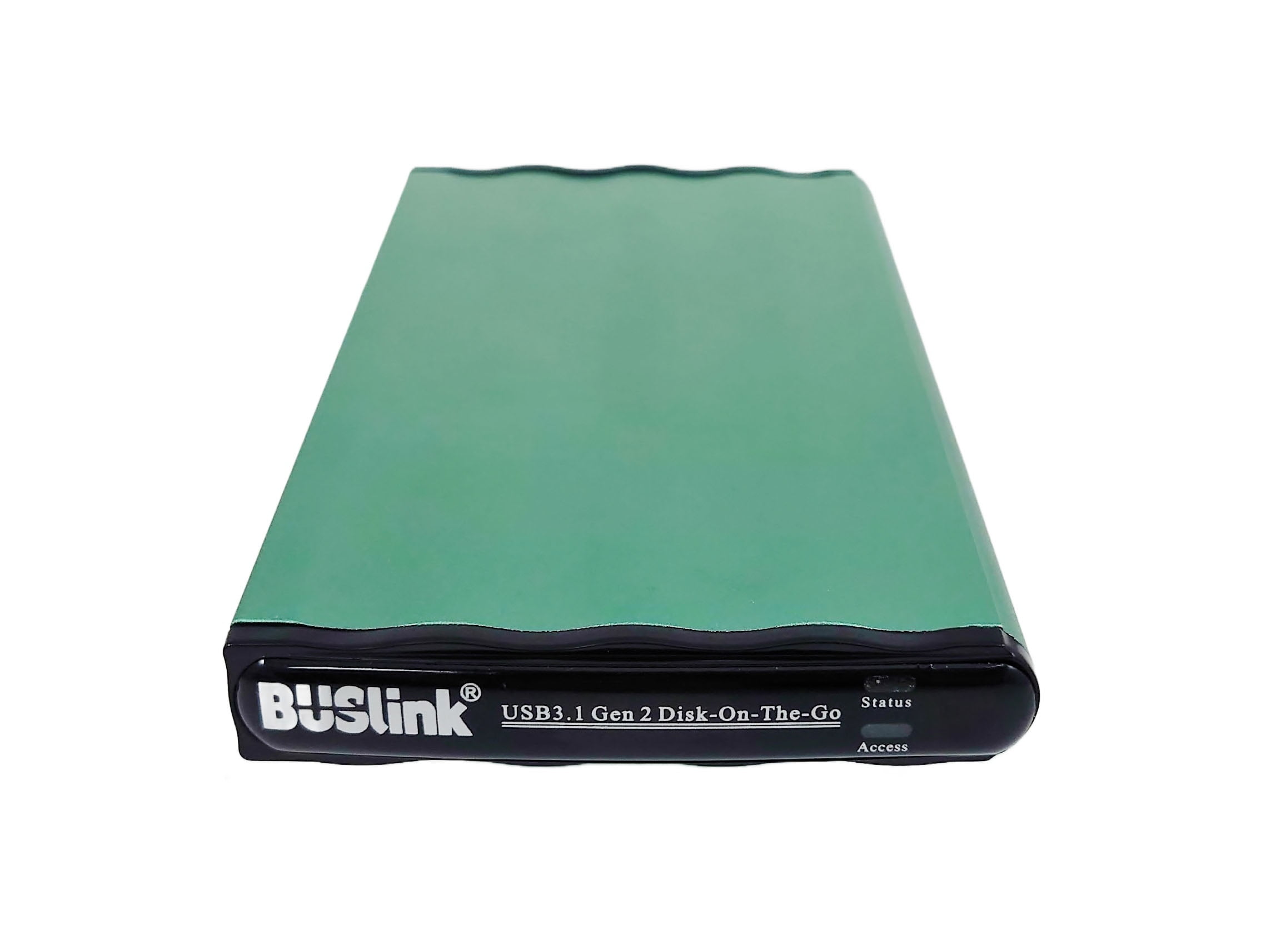 BUSlink 4TB SSD USB-C 3.2 Gen 2/eSATA Disk-On-The-Go External Slim Portable  Drive