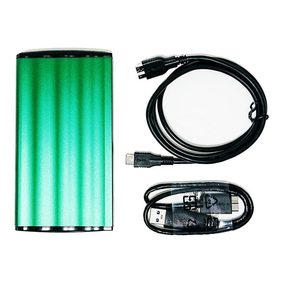 CipherShield SSD 256-bit AES USB 3.2 Gen 2 10Gbps FIPS 140-2 Level 2 HIPAA Hardware Encrypted External Disk-On-The-Go Portable Slim Drive (8TB)