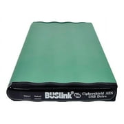 BUSlink 8TB SSD USB 3.2 Gen 2/eSATA CipherShield FIPS 140-2 HIPAA 256-bit AES Hardware Encrypted Disk-On-The-Go External Slim Portable Drive