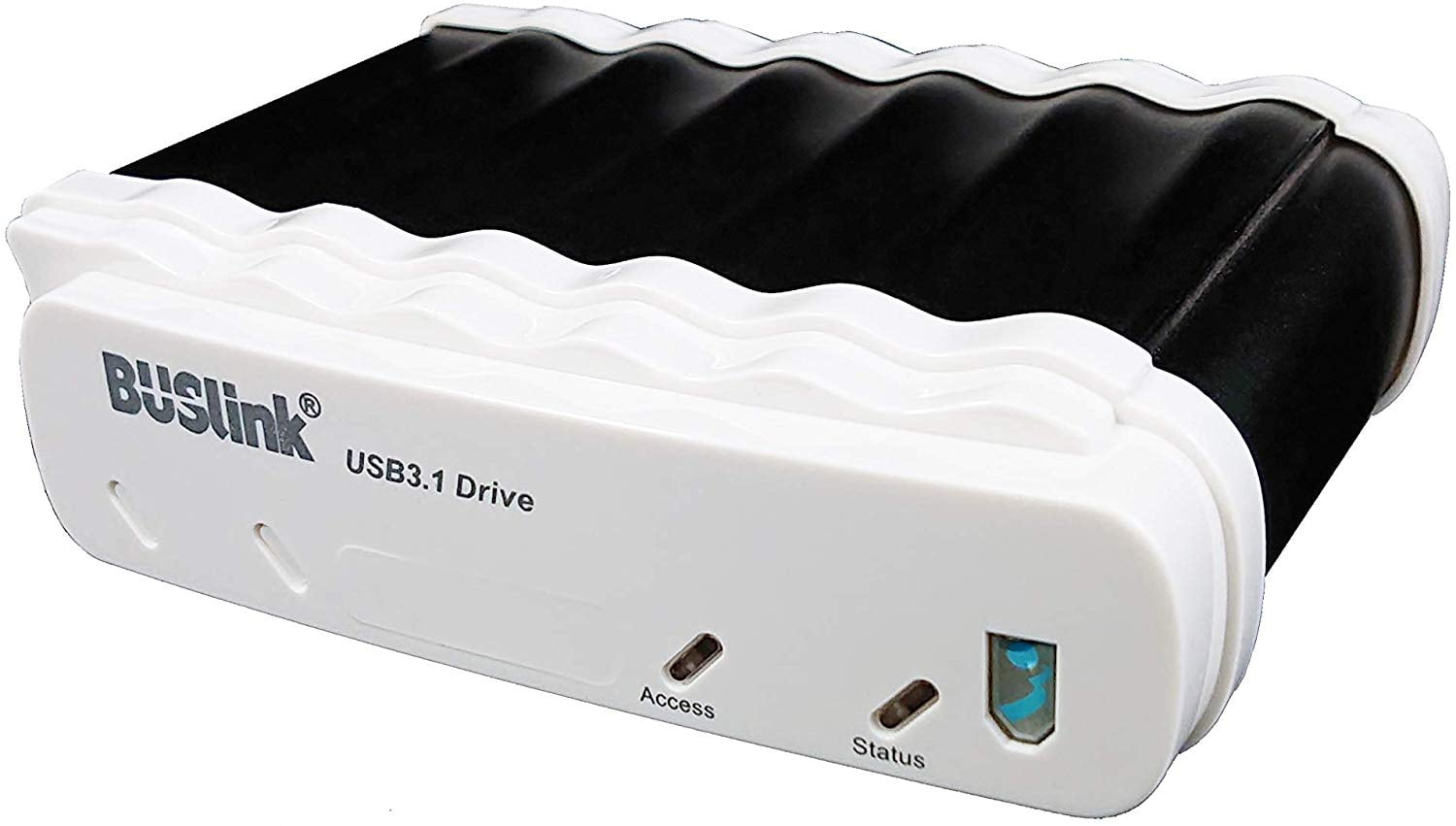 BUSlink USB-C USB-Powered USB 3.1 Gen 2/eSATA Portable SSD Drive (7.6TB)