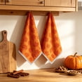 thumbnail image 1 of BUTASY Halloween Hand Towels Fall Maple Leaf Kitchen Towels Set Of 2 Autumns Harvests Patterns Soft Absorbent Dishes Towels for Thanksgiving Home Kitchen Decoration, 1 of 6
