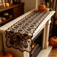 thumbnail image 1 of BUTASY Halloween Table Runner, Black Lace Spider Web Table Runner for Halloween Table Runner, Spooky Table Runner for Fall Holiday Decoration, 1 of 7