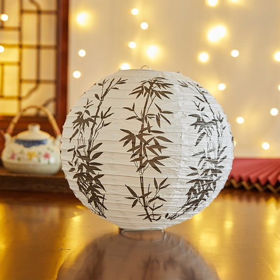 BUTASY Paper Lanterns Paper Lanterns Classical Traditional Lampshade Spring Decoration Lanterns Courtyard Decoration