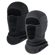 BUTKLNYTS 2-Pack Full Face Balaclava, Warm and Breathable for Outdoor and Winter