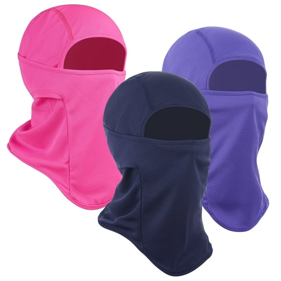 BUTKLNYTS 3 pairs Balaclava Unisex Thin Multi-purpose Full-Face Winter: Warmth, Ear Protection, Wind and Snow Resistance, Comfortable for Outdoor Activities, Ideal for Cycling and Skiing