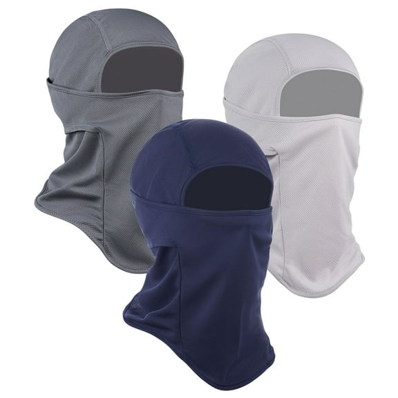 BUTKLNYTS 3 pairs Balaclava Unisex Thin Multi-purpose Full-Face Winter: Warmth, Ear Protection, Wind and Snow Resistance, Comfortable for Outdoor Activities, Ideal for Cycling and Skiing