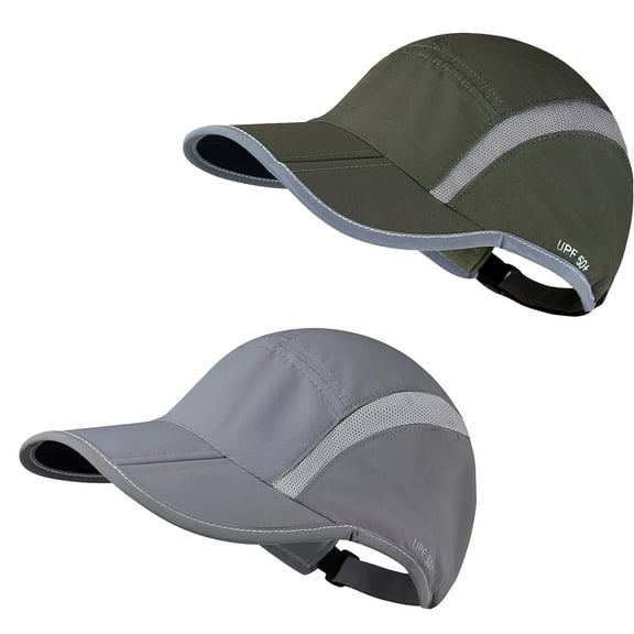 BUTKLNYTS 2-Pack Outdoor Baseball Caps for Men & Women, Breathable Summer Hats for Hiking & Travel