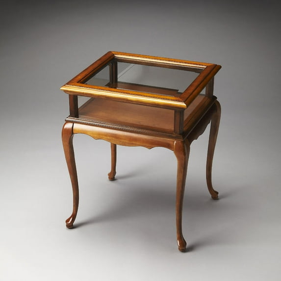 Butler Specialty Company, Burton Curio Table, Medium Brown