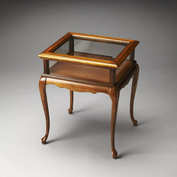 Butler Specialty Company, Burton Curio Table, Medium Brown