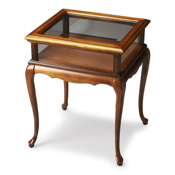 Butler Specialty Company, Burton Curio Table, Medium Brown