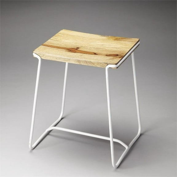 Butler Specialty Loft 21.5" Parrish Stool In Wood And Metal