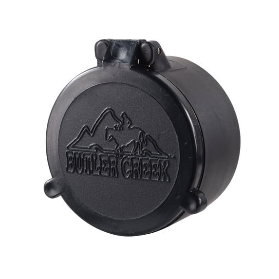 BUTLER CREEK MULTI-FLEX FLIP-OPEN OBJECTIVE LENS COVER SZ 9-10 BLACK
