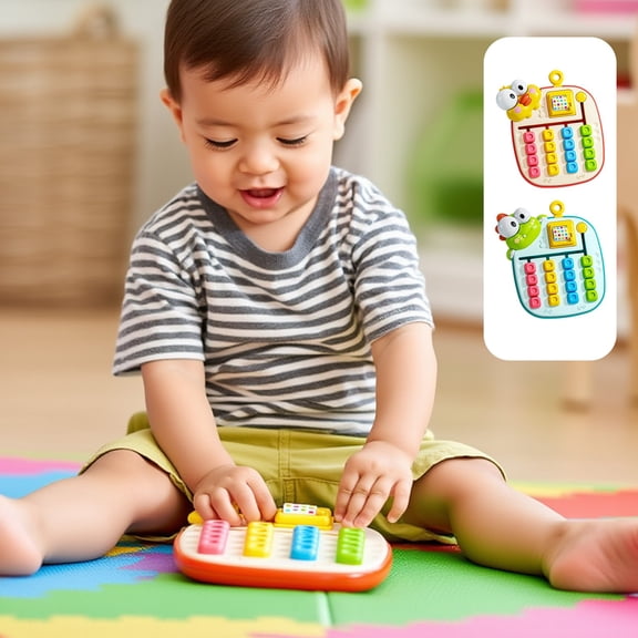 BUTOMKY 2PC Montessori Color Matching Puzzle Toys - Wooden Brain Teasers Logic Puzzles for Kids Ages 3-7, Portable Hand Held Games for Kids, Ideal Christmas & Birthday Gifts for Boys & Girls