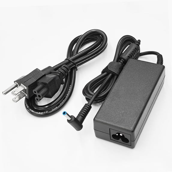 BUTOMKY 65W 19.5V 3.33A Compatible with HP Laptop Charger with Smart Blue Tip - Compatible with Pavilion x360 11/13/15, Stream, EliteBook, Zbook 14u/15u, Spectre (Includes Power Cord)