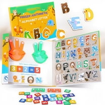 BUTOMKY Montessori Preschool Learning Toys for Toddlers 3  - Educational Number Counting Blocks & Finger Counting Math Toy, Homeschool Math Manipulatives for Kids Ages 3-6 Boys & Girls