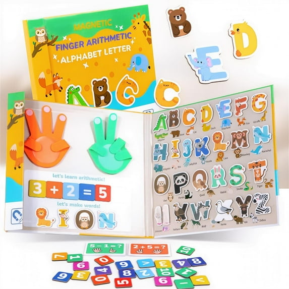 BUTOMKY Montessori Preschool Learning Toys for Toddlers 3+ - Educational Number Counting Blocks & Finger Counting Math Toy, Homeschool Math Manipulatives for Kids Ages 3-6 Boys & Girls