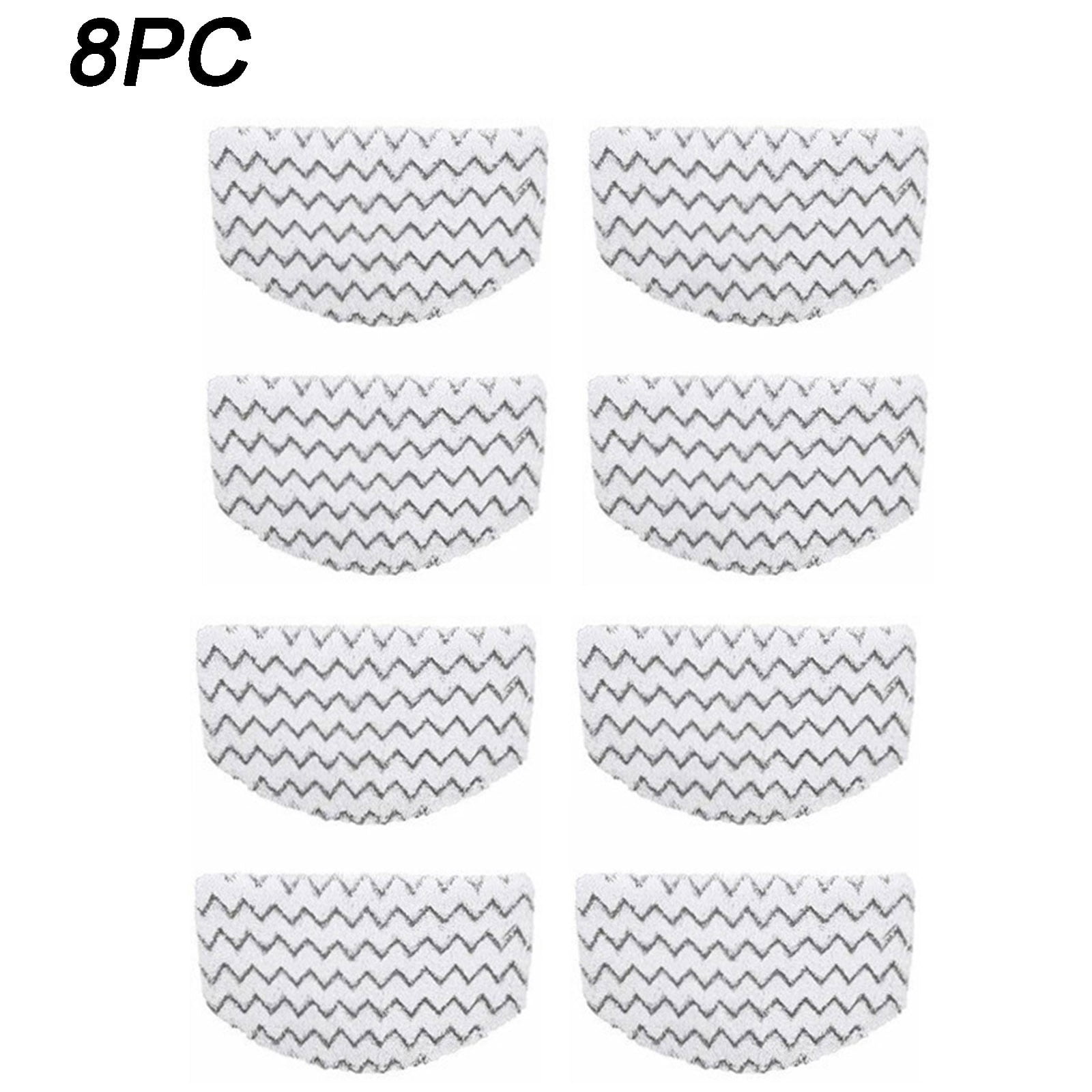 White Microfiber Replacement Steam Mop Pads for Bissell Powerfresh
