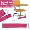 thumbnail image 1 of BUTORY 24Pcs Chair Bands for Kids Flexible Classroom Chair Bands Bounce Chair Bands Stretch Foot Band Foldable Chair Straps Sensory for ADHD Autism Removal Easy to Install for Elementary Chairs Desks, 1 of 10