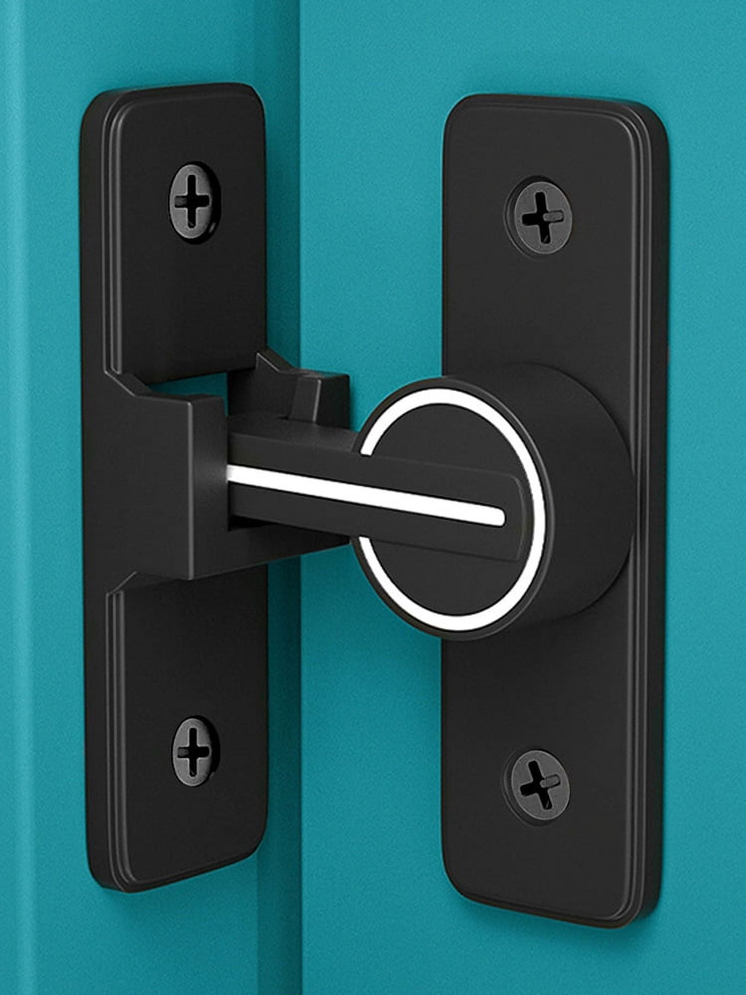 Butory BUTORY Sliding Barn Door Lock, Heavy Duty Gate Latch, 90 Degree Flip ...