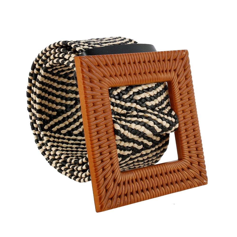 Butory BUTORY Bohemian Belt Women's Braided Belt,Stretch Belts,Straw Wide ...