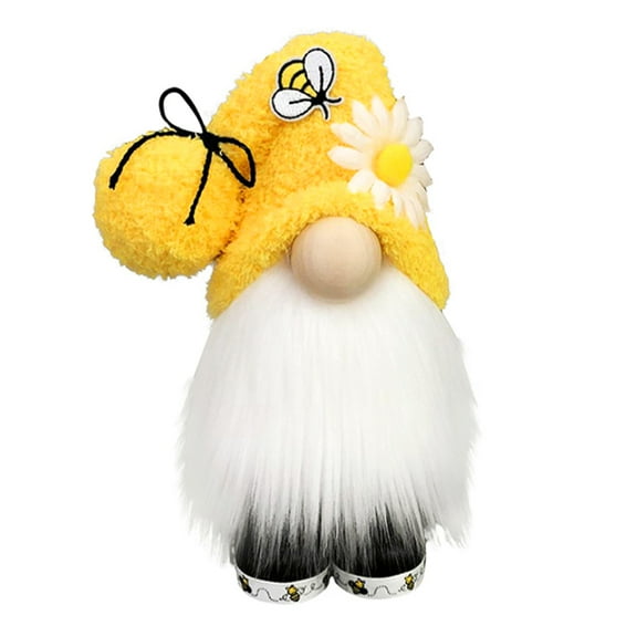 BUTORY Dwarf Doll Flannel Elf Doll House Farmhouse Dwarf Doll Statue Desk Decoration Holiday Event Decoration