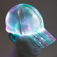 thumbnail image 1 of BUTORY Fiber optic cap LED hat with 7 colors luminous glowing EDC baseball hats USB Charging light up caps even party led christmas cap for event holiday, 1 of 7