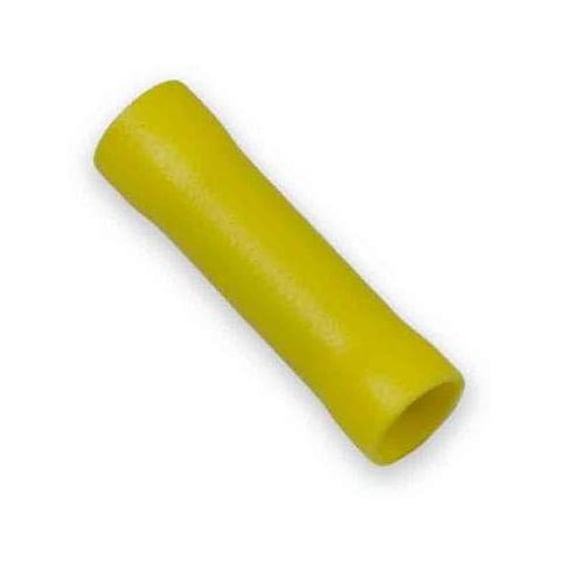 BUTTCONN 12-10 GA.INSUL-VI YELLOW, 25 CT., HEADER BAG, UL