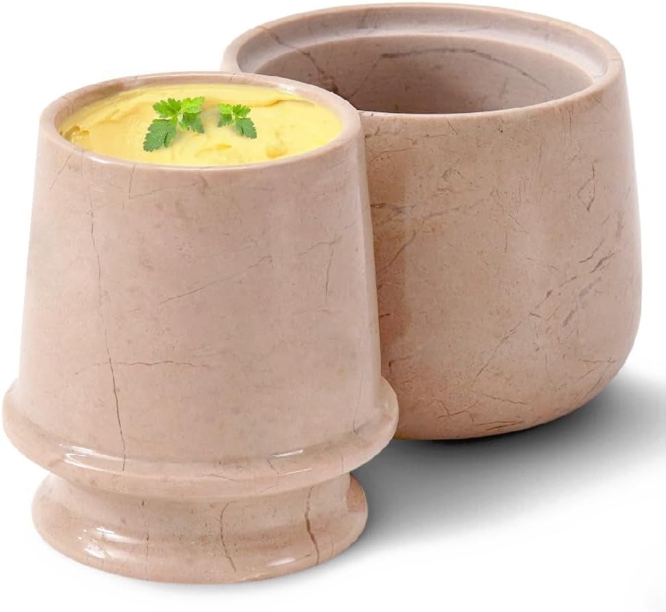 Radicaln Verona Marble Butter Keeper with Lid