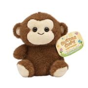 Buttercups Monkey Plush Toy 4.5 inch – Small Stuffed Animal for Kids, Soft Brown Monkey, Mini Plush Gift