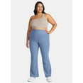 thumbnail image 1 of Athletic Works Women's and Women's Plus ButterCore Flare Pants, Sizes XS-4X, 1 of 3