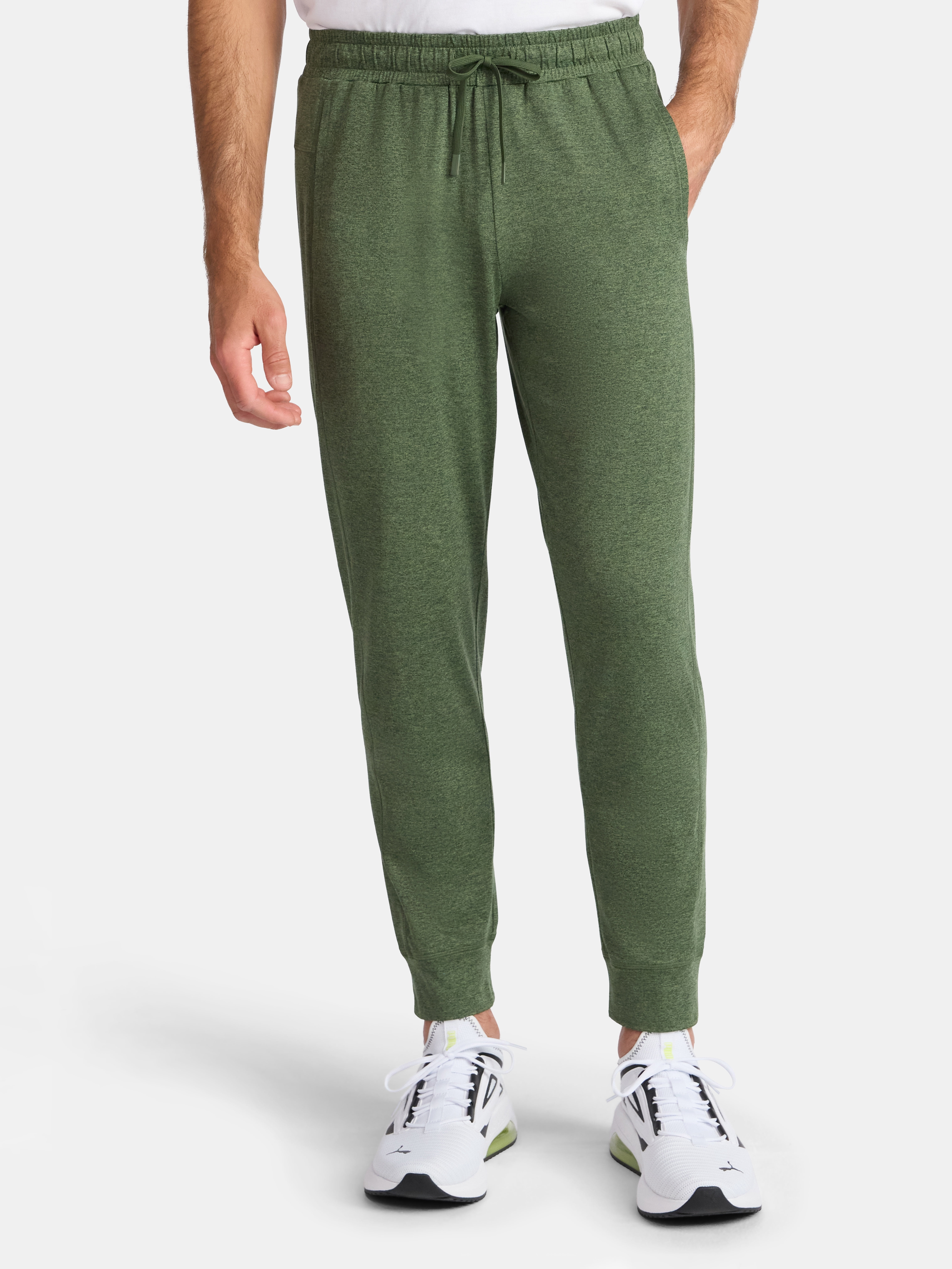 Athletic Works Men's and Big Men's ButterCore Soft Jogger Pants, Sizes XS-5XL