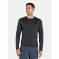 thumbnail image 1 of Athletic Works Men's and Big Men's ButterCore Soft Long Sleeve Tee Shirt, Sizes XS-5XL, 1 of 5
