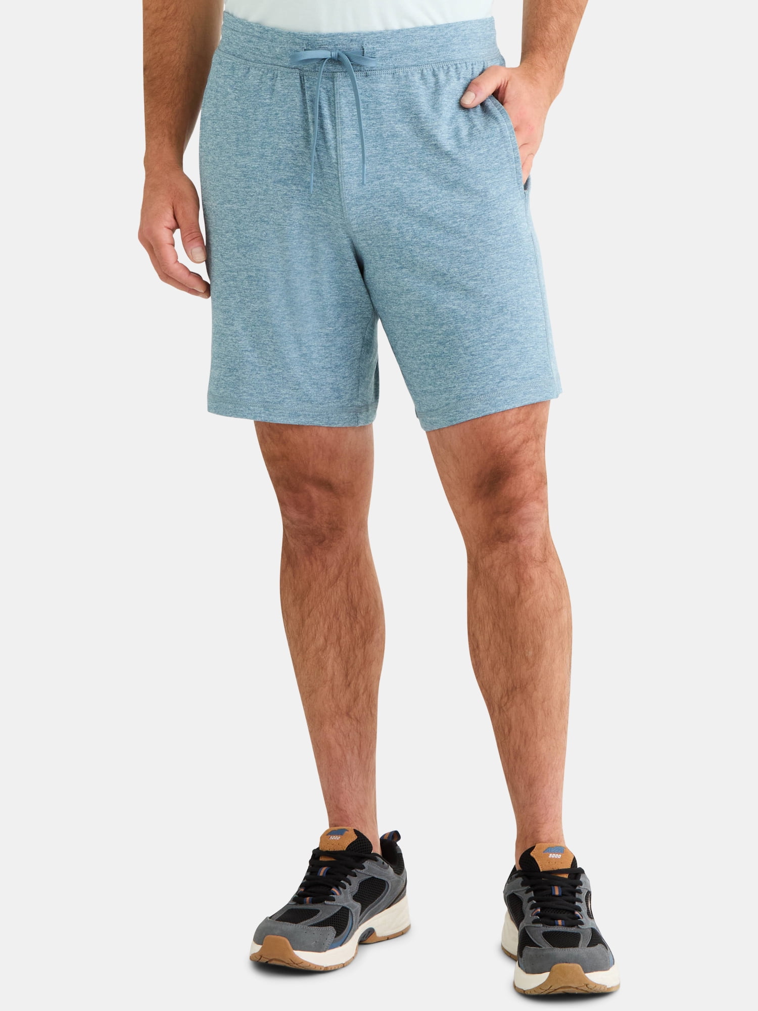 Athletic Works Men's and Big Men's Soft ButterCore Shorts, 6" & 8" Inseams, Sizes XS-5XL