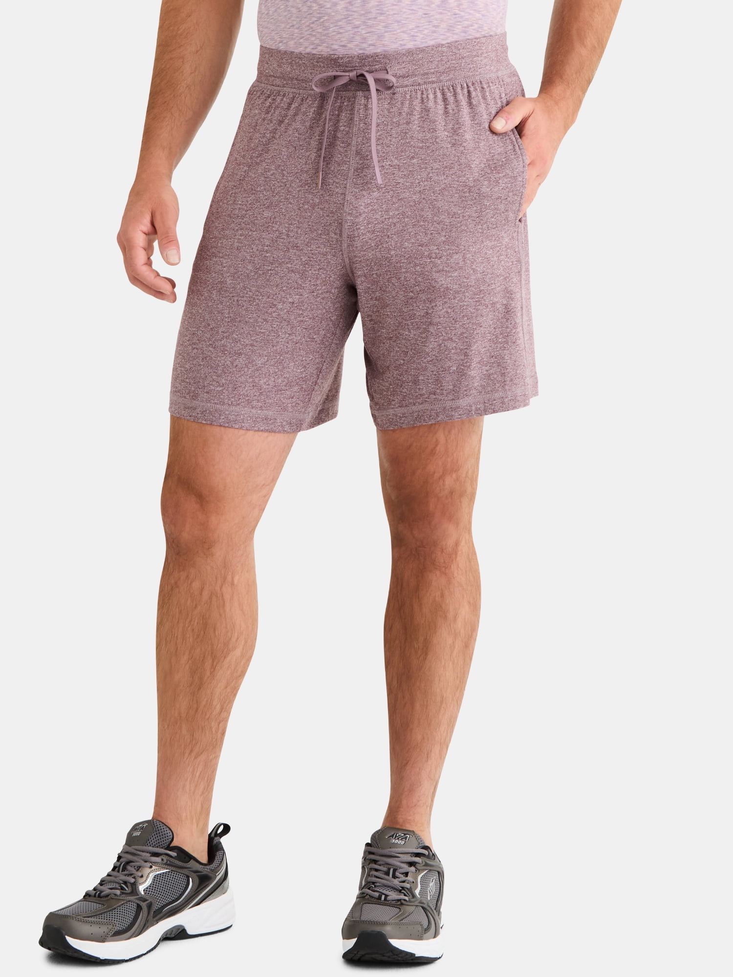 Athletic Works Men's and Big Men's Soft ButterCore Shorts, 6" & 8" Inseams, Sizes XS-5XL