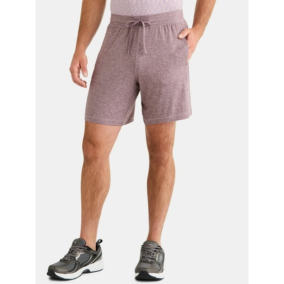 Athletic Works Men's and Big Men's Soft ButterCore Shorts, 6" & 8" Inseams, Sizes XS-5XL
