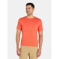 thumbnail image 1 of Athletic Works Men's and Big & Tall Men's Soft ButterCore Tee with Short Sleeves, Sizes S-5XL, 1 of 5