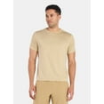 thumbnail image 1 of Athletic Works Men's and Big & Tall Men's Soft ButterCore Tee with Short Sleeves, Sizes S-5XL, 1 of 5