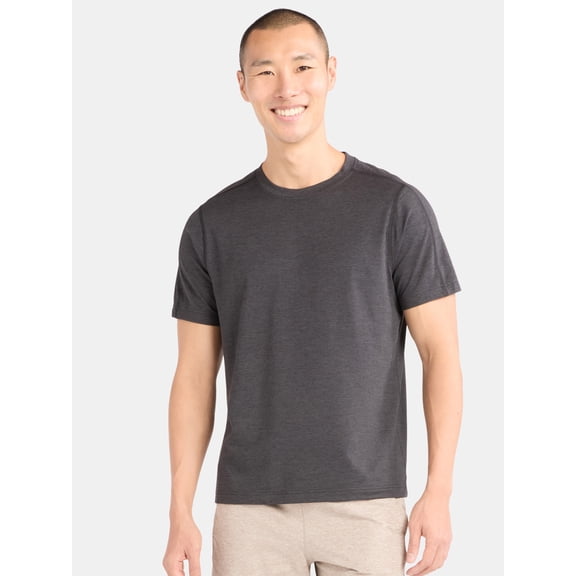 Athletic Works Men's and Big & Tall ButterCore Short-Sleeve Tee, Sizes S-5XL
