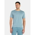 thumbnail image 1 of Athletic Works Men's and Big & Tall Men's Soft ButterCore Tee with Short Sleeves, Sizes S-5XL, 1 of 5