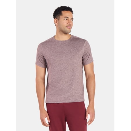 Athletic Works Men's and Big & Tall Men's Soft ButterCore Tee with Short Sleeves, Sizes S-5XL