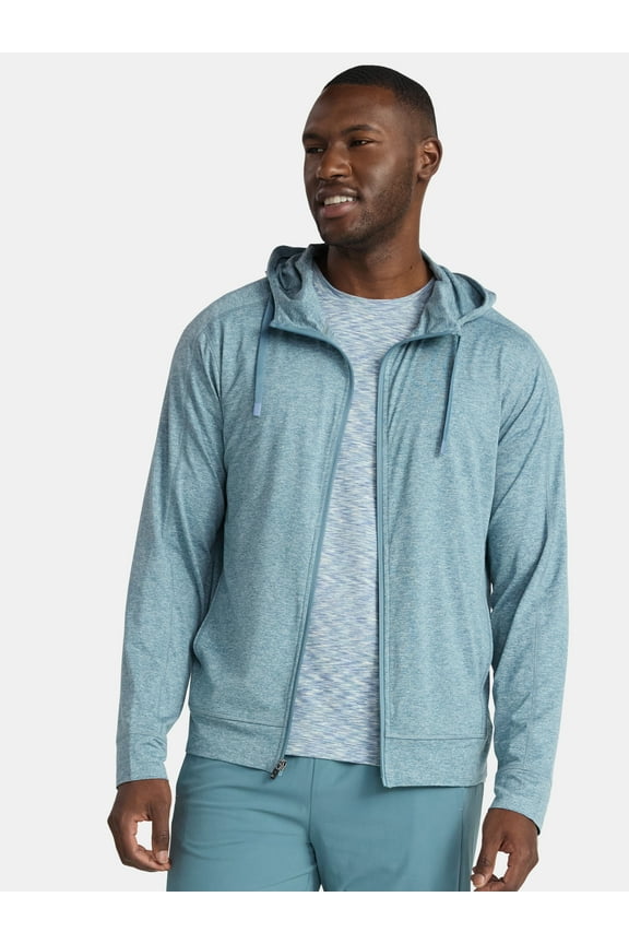 Men's and Big Men's ButterCore Soft Full Zip Hoodie, Sizes S-3XL